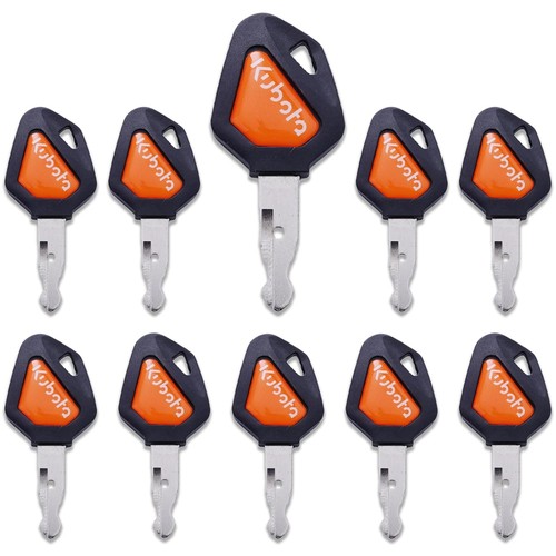 10x kubota 459a keys excavator - 10x,